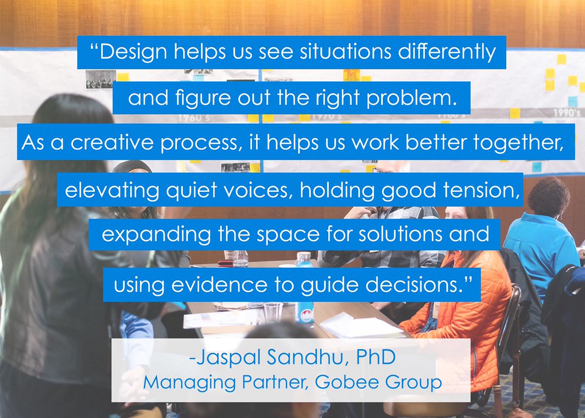When it comes to design thinking, <a href="/jaspal/">Jaspal S. Sandhu</a> is a leading voice in human-centered design for social impact. He sat down with us to talk about representation, creative problem-solving, &amp; the importance of lived experience in creating health equity. @gobeegroup bddy.me/2ZO5rGj