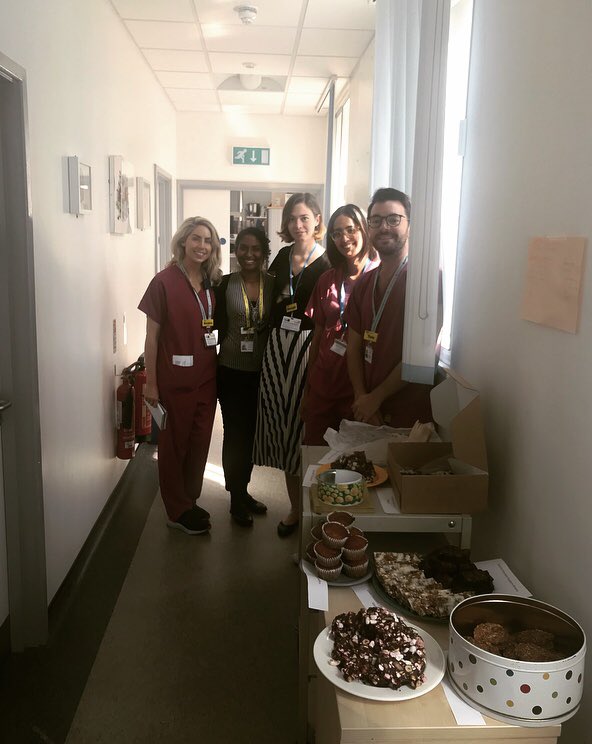 danni_dietitian's tweet photo. 🌟 STAR BAKERS 🌟 

We raised over £60 for @GSTT_ICU @GSTTCharity from a mini bake sale in the Dietetics department today!

If you would like to sponsor the @GSTT_CCATeam MDT for our abseil on May 10th, here is the link.

https://t.co/3OQAuH01UF https://t.co/kqGK6JZZ6k