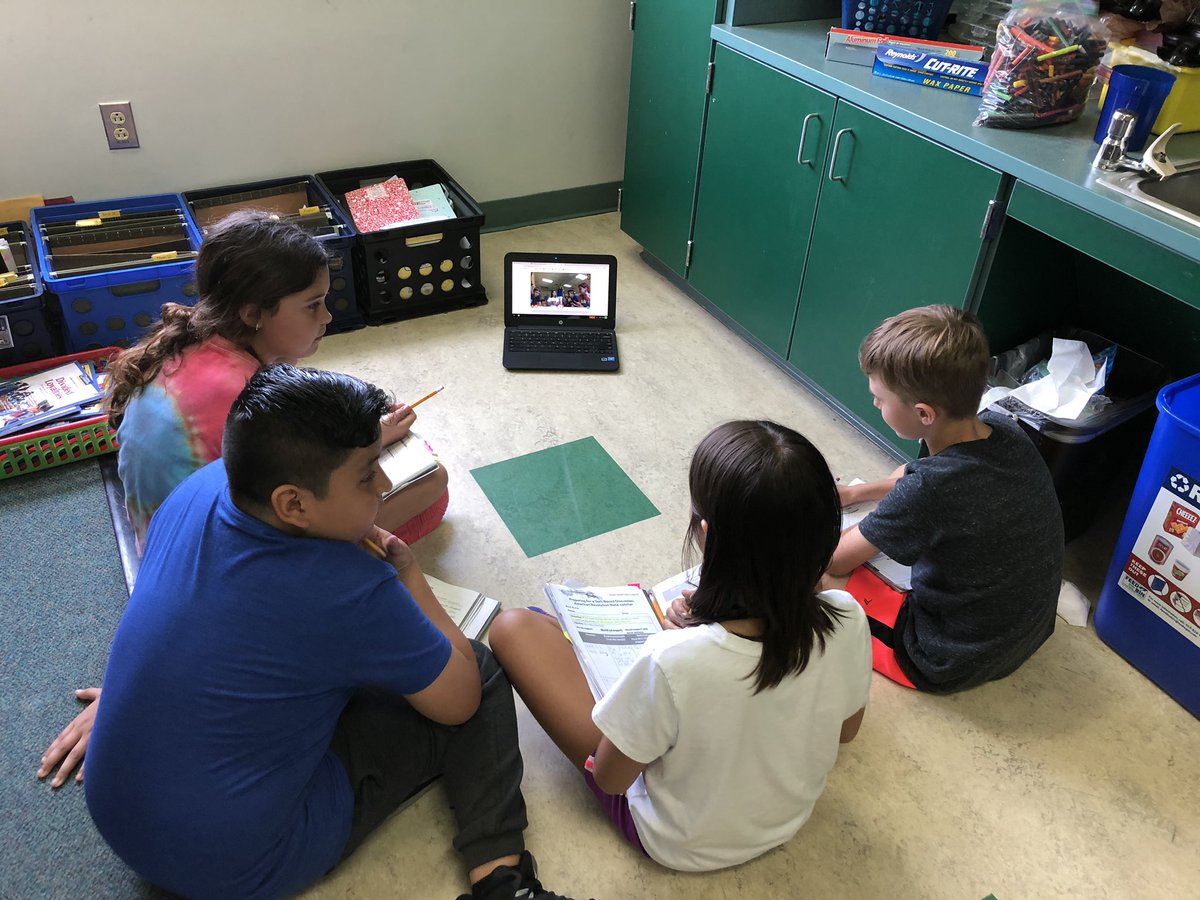 lgbarrows's tweet photo. Using Flipgrid to record our final performance task - Would YOU have supported the American Revolution? #TechnologyIncreasesEngagement #DiscussionNorms #InformedOpinions @BESFirefly https://t.co/Xc7L8I3HnV