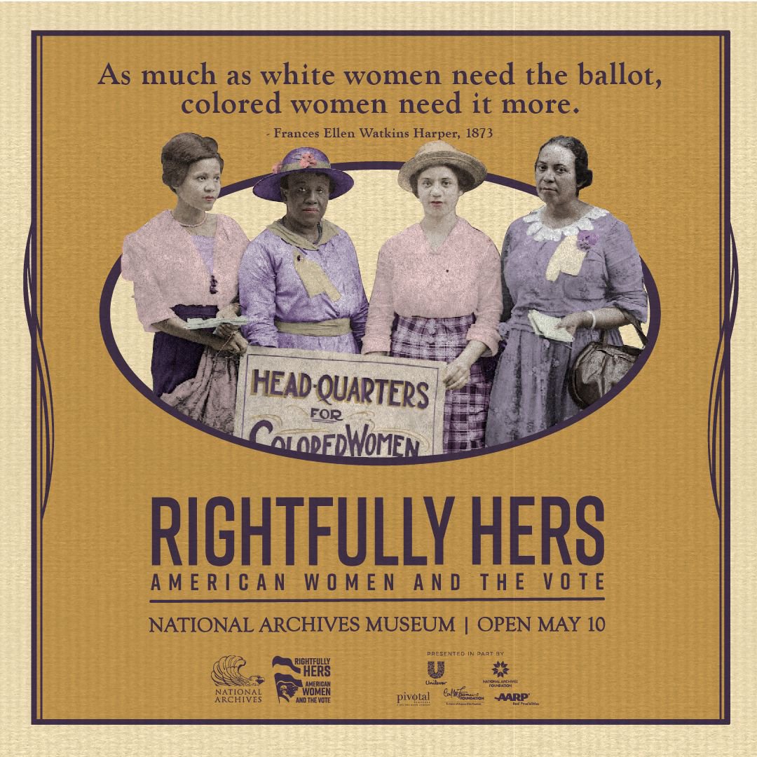 The Women’s Suffrage Movement wasn’t perfect. Despite the marches, petitions and protests, millions of women were left behind. Join us to remember why we must still raise our voices and fight to be heard. #RightfullyHers