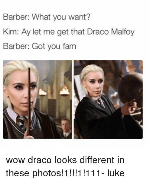 Draco Malfoy Memes