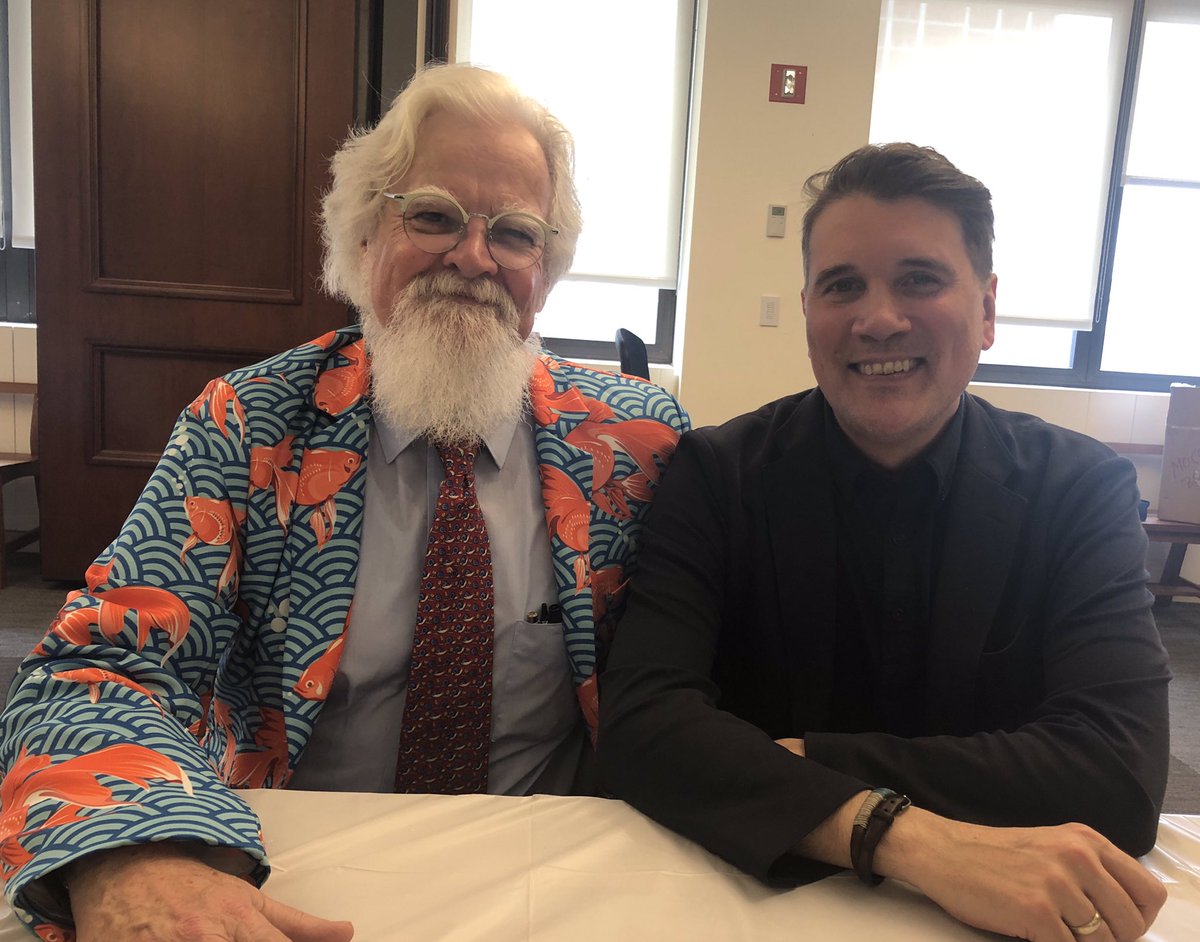 TCRWPTim's tweet photo. Had the honor of meeting and learning from nonfiction graphic author Kevin McCloskey on the second day of teaching at the Graphic Novel Writing Institute. What fun to bring creative writing and art back to our classrooms. @KevinMcWho https://t.co/GK7wEumBpd
