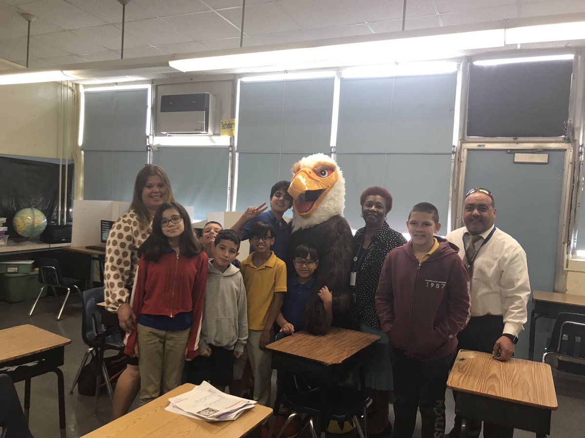 NorthHialeah's tweet photo. NHE Eagles are FSA ready!!! @MDCPS @MDCPSNorth @NROSup @MiamiSup @v https://t.co/f3emM70X7H