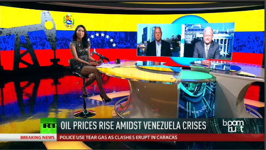 RT_America's tweet photo. Political Turmoil Shakes the Oil Markets & the Worldwide Crypto Landscape https://t.co/IGRjUFnmyr
@BoomBustRT
#BoomBustRT #Venezuela #cryptocurrency https://t.co/rH2kmcnf3j