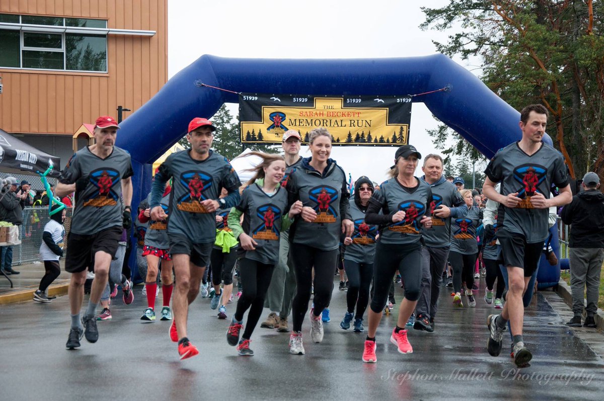 Sarah Beckett Memorial Run tweet media