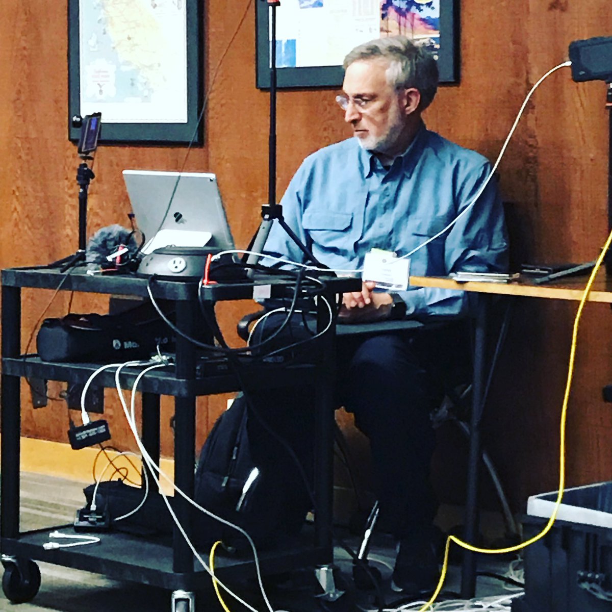 portsprogram's tweet photo. Educational Technologist in the wild. #interptech2019 https://t.co/w8AmwQRU7O