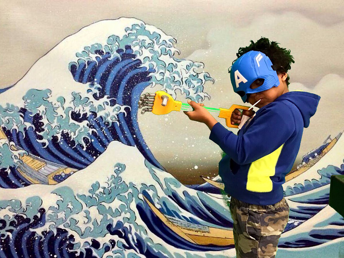 Had so much fun putting the A in STEAM Night last week with a green screen photo booth! #Holmeshawks #holmesPTO #oakpark97 #d97art