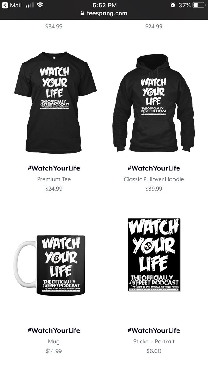 🗣🗣 NEW MERCH ALERT ‼️‼️

teespring.com/stores/tosmerch