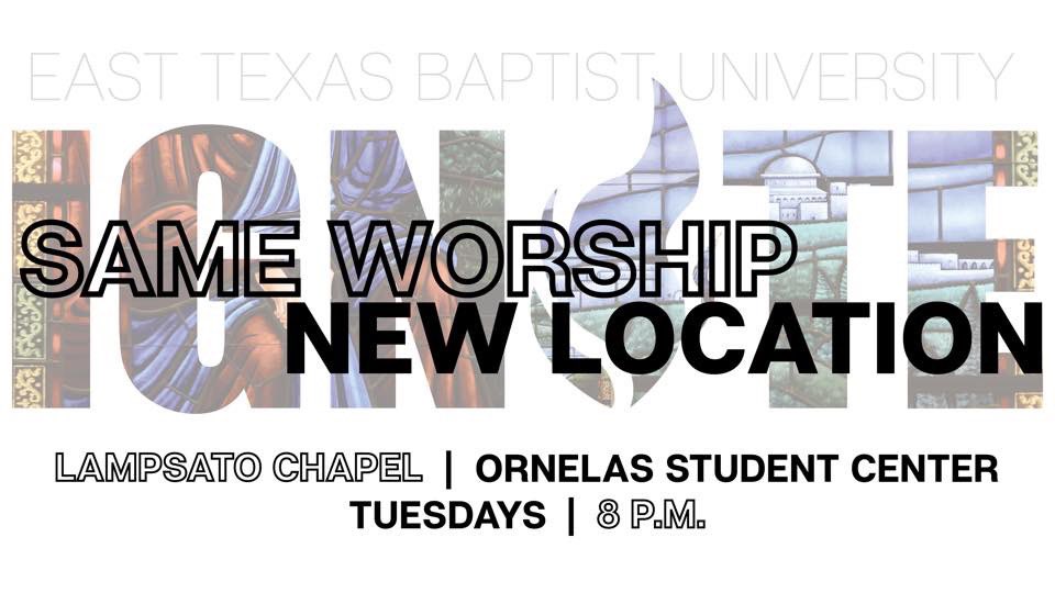 davidigriffin's tweet photo. WORSHIP NIGHT - Tonight at 8pm! Join us for a night of worship and prayer. #etbu #etbubsm https://t.co/ZNSBhbMo1Y