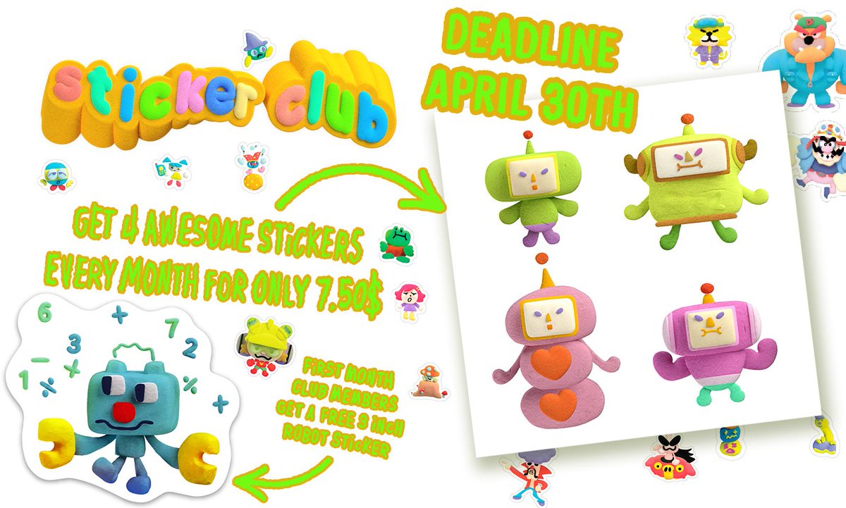 bemmpo's tweet photo. it’s officially the last day to pledge for the katamari stickers if you still want em! also get ready for all new sticker designs because its almost may!! https://t.co/UABZn0qTd4 https://t.co/GJcbrPbghn