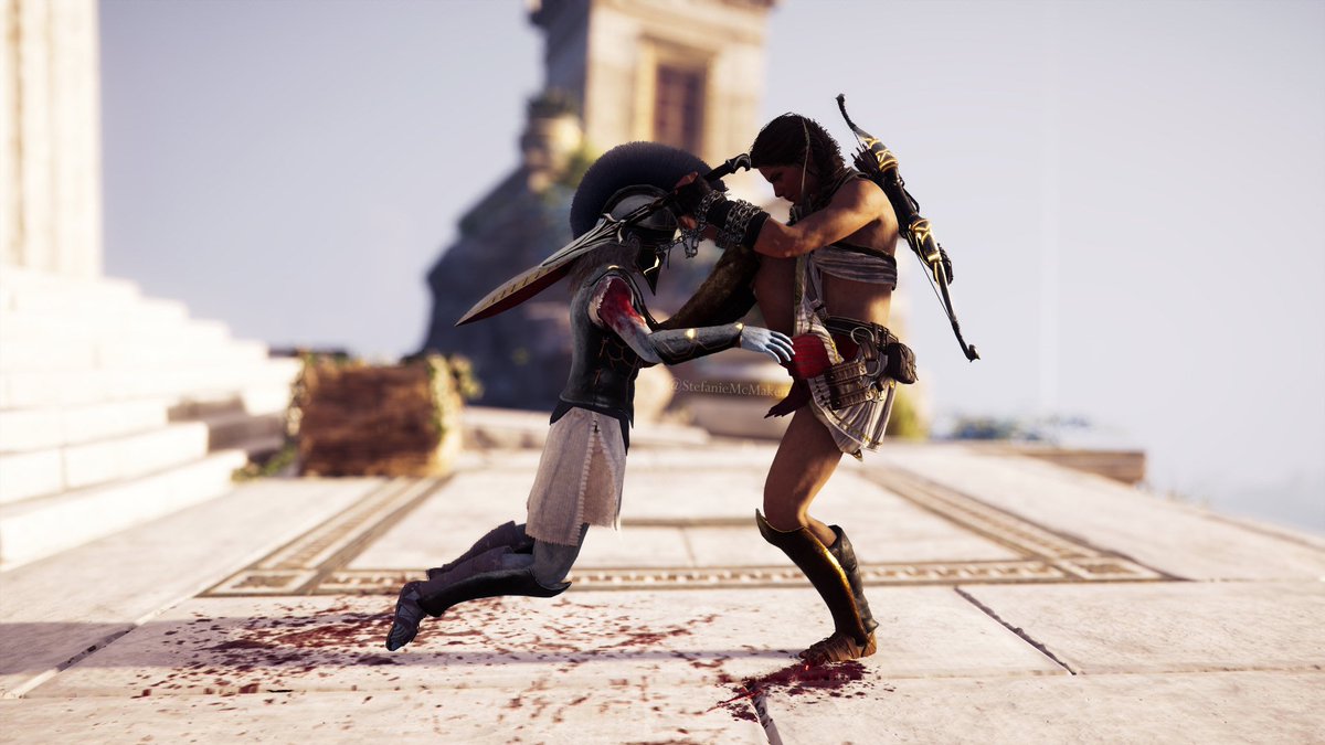 StefanieMcMaken's tweet photo. Just finished the #AtlantisDLC, WHAT a trip that's been, wow! Can't wait for Episode 2! πΊβοΈ Fantastic characters & a fantastic world!
(tap to reach Elysium)
@assassinscreed @Ubisoft #AssassinsCreedOdyssey #ACPhotoMode #Kassandra #Hekate #VGPUnite #VirtualPhotography #VGPFree https://t.co/UJXvFTdzXT