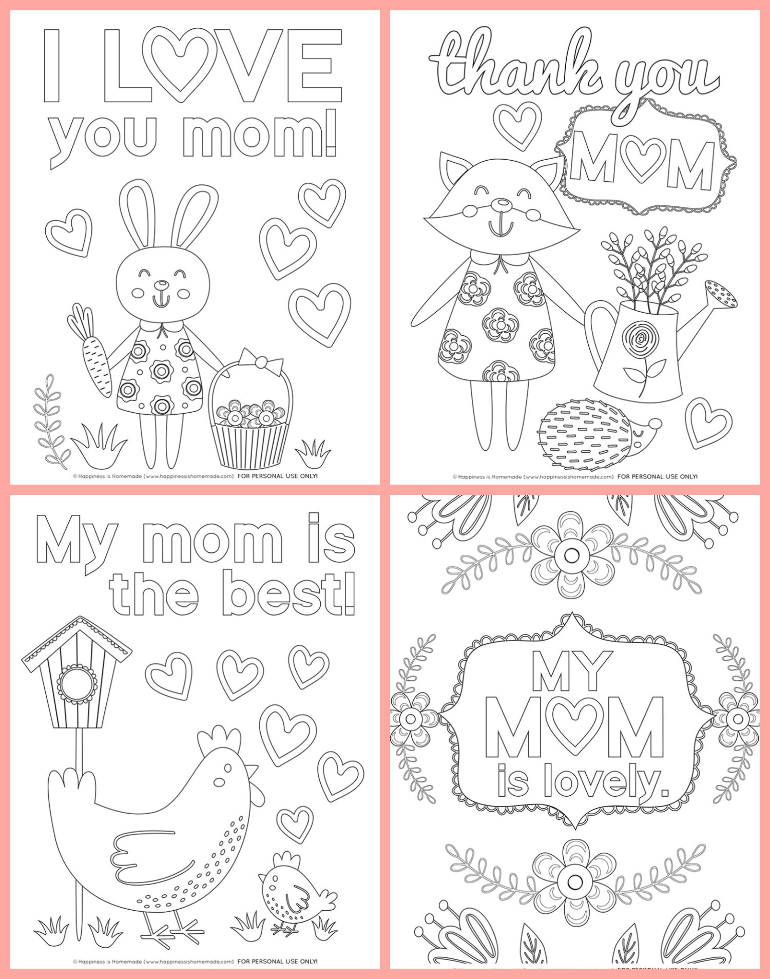  Coloring Pages For Your Mom And Dad  Best HD