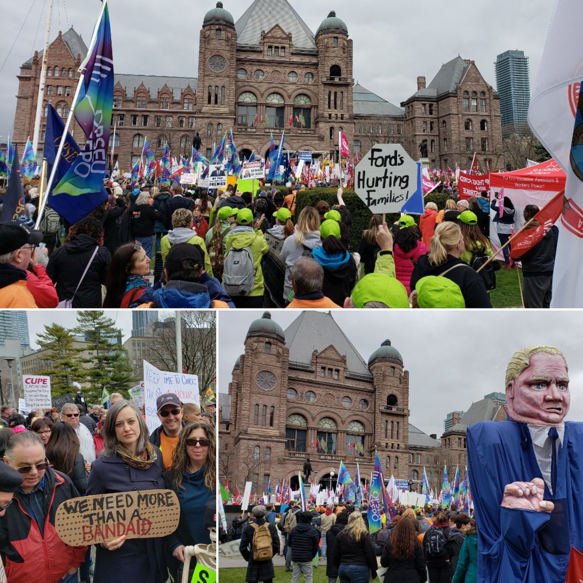 jennkfrench's tweet photo. Proud to stand w public sector workers, #paramedics, healthcare workers & people who support public #healthcare at the @OntarioHealthC #RallyForPublicHealthcare today. #protectpublichealthcare #stophealthprivatization #onpoli #onhealth https://t.co/mmwsxuIKXF