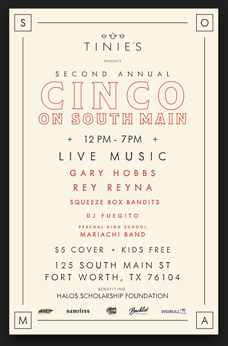 LetsWivot's tweet photo. Hey #fortworth!  We hope to see you Sunday in South Main Village @nearsouthside for some Cinqo celebrations...and of course - Axe Throwing Fun! @SoMaDistrict @Visibull @VisitFortWorth https://t.co/19VHUfOQOn