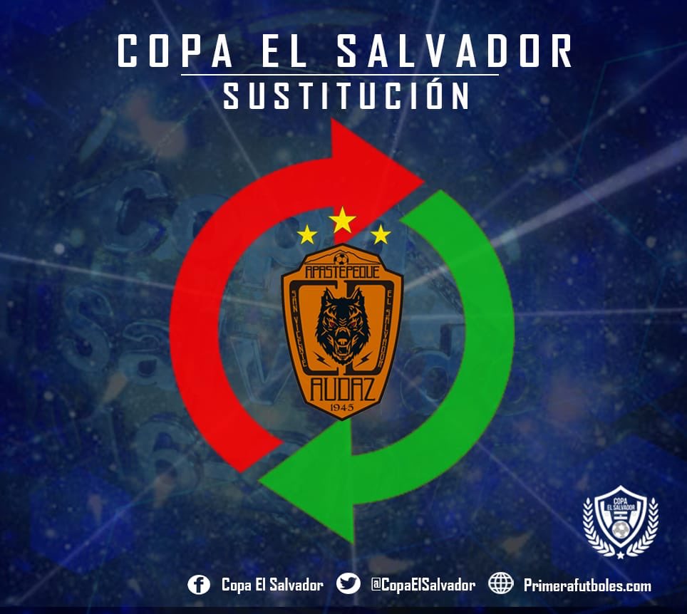 79' | SUSTITUCIÓN
Abandona: Anderson Mendoza
Ingresa: Jefferson Rivera 

AUD 0-1 STA 

#CopaElSalvador 🏆🇸🇻
#NuestraCopa