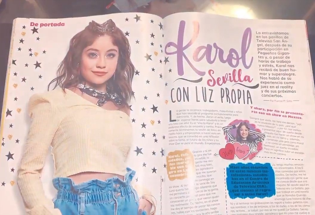 decaS2amore's tweet photo. Karolzita na Revista TúMexico..
Super linda..
Como diz a matéria " La Reina"
❤❤❤🌺🌼
@karolsevilla https://t.co/Adj1QT9Byh