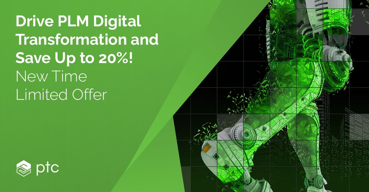 zerowaitstate's tweet photo. New PTC PLM Packages support Digital Transformation with #Windchill. Explore the Packages. https://t.co/znGyOGDvwO https://t.co/Bxf6XonbQp