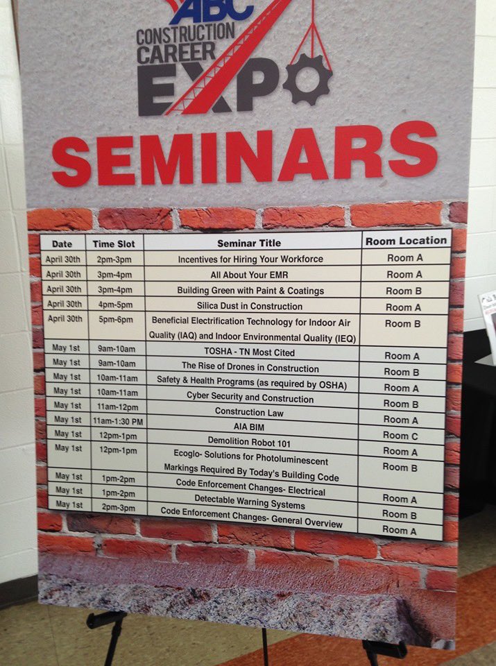 WTCABC's tweet image. Are you looking for a job in the construction industry?  Come check out the 65 companies hiring at the Construction Expo &amp;amp; Job Fair, Wednesday, May 1st from 9am- 3pm.#WTCABC #ABCMeritShopProud