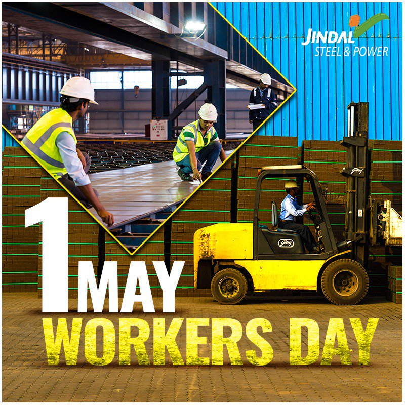 JindalSteel_In's tweet photo. This Labor Day - Make Safety a Priority at Your Workplace. 

#LaborDay #MayDay #Safety https://t.co/0W9JGweFO2