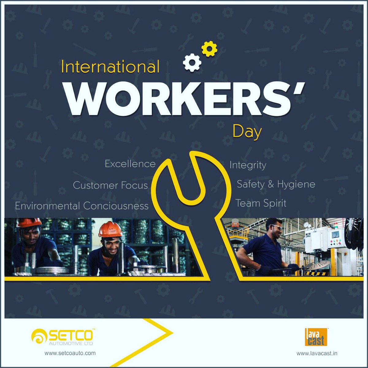 SetcoAutomotive's tweet image. #MayDay - today we globally celebrate our workforce and express our gratitude to their efforts that have carried us so far with our core values of Excellence, Integrity, Safety &amp;amp; Hygiene, Customer Focus , Environmental Conciousness &amp;amp; Team Spirit #efficientengineering #LabourDay