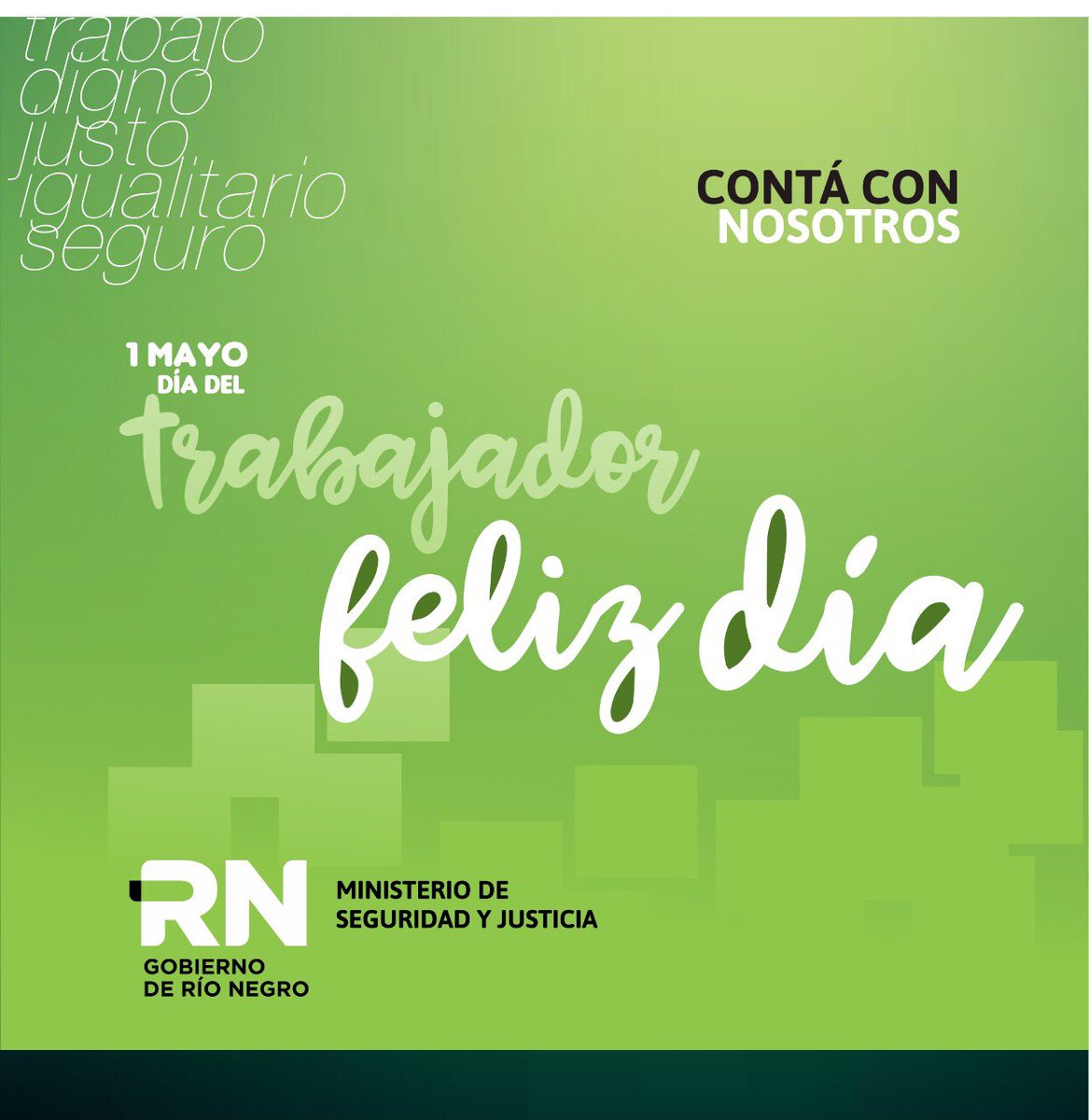 Ministerio de Seguridad y Justicia de Río Negro tweet media