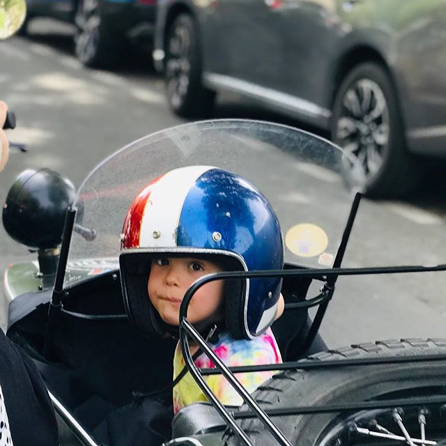 If you’re like me, and dread the thought of visiting a city like Paris and sitting on an open top bus in traffic then sign up for the @retro_tour_paris . Picture is of my youngest Jasper having a ball in their <a href="/uralmotorcycles/">Ural Motorcycles</a> sidecars. Tons and tons of … bit.ly/2J7Vbmj