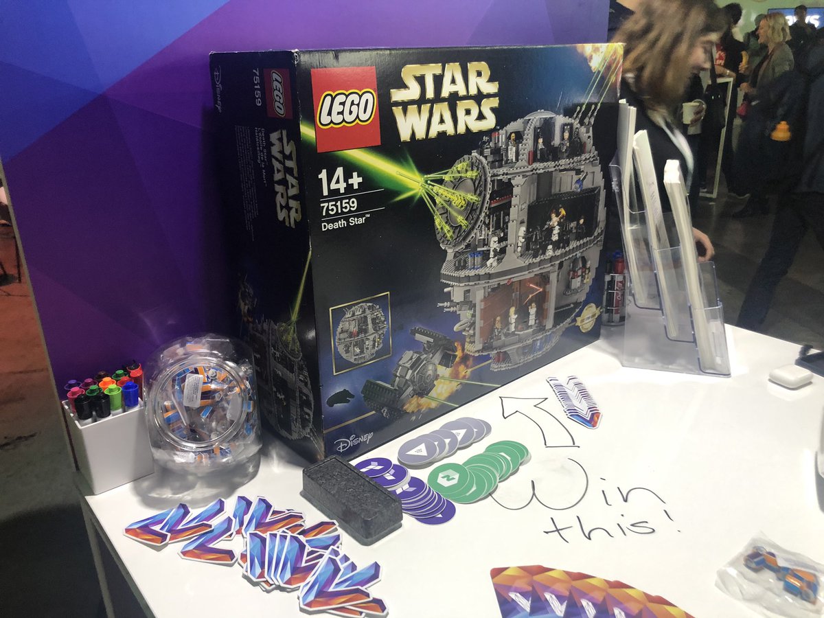 So much going on behind the scenes to bring everyone the #AWSSummit . Congrats to the team at <a href="/awscloud/">Amazon Web Services</a> for pulling it together! Also... Death Star at our booth. <a href="/teamvibrato/">Vibrato</a> #cloud