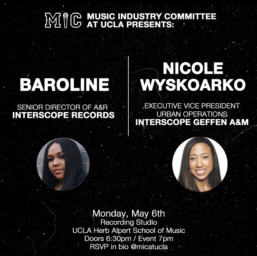 Barolinnne's tweet image. I’ll be speaking at @UCLA next Monday alongside Nicole Wyskoarko! Thank you @MICatUCLA come out and support if your are in LA ❤️💪🏽