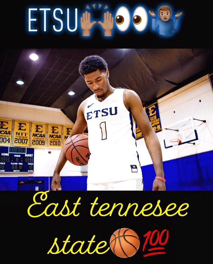 _Vonnie05's tweet photo. I have Officially Committed To East Tennesee State University (ESTU)⚪️🔵 @etsubasketball @etsuathletics @bucphotos #etsu2020 🏀🙌🏽👀 https://t.co/sKMP6LMfz3