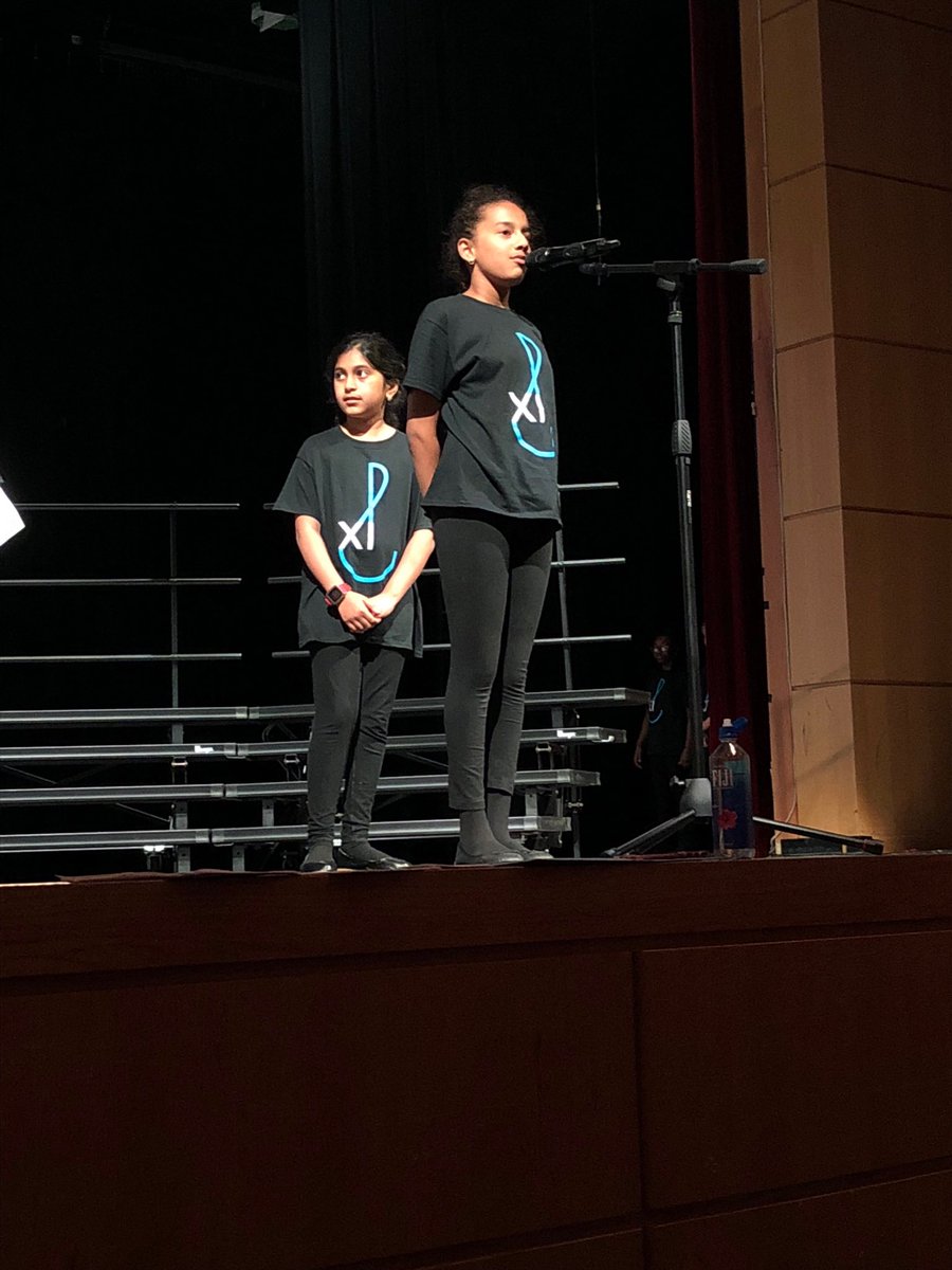 Emily is representing HES in the GCISD elementary honor choir #HESSoars