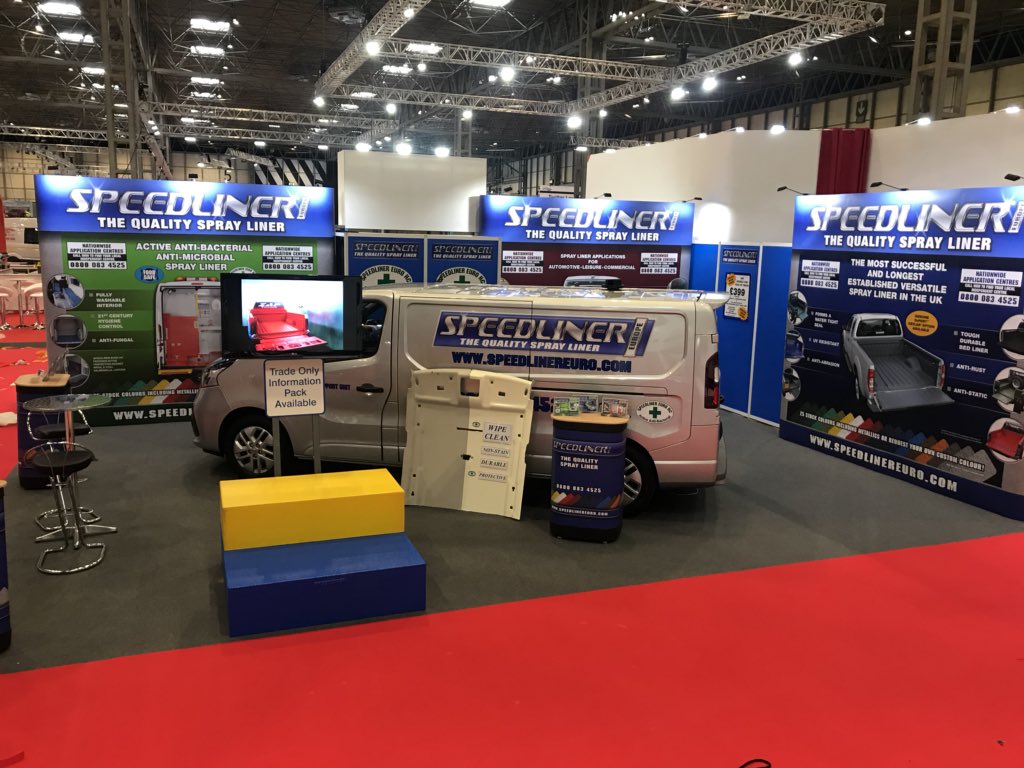 SpeedlinerEuro1's tweet photo. Speedliner Europe ready for this years 2019 CV Show at the NEC.
Think Big - Think Bigger - Think Speedliner 🙂
See us on stand 5D 96 https://t.co/I0LwsPSY0G
