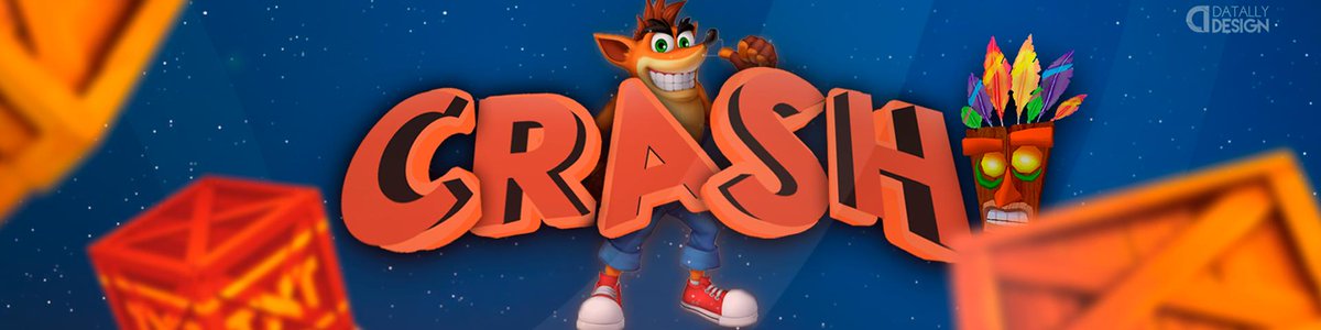 Datallyy's tweet photo. Banner Crash, probando cositas nuevas :D

Todo apoyo es apreciado ♥️🔃

#design #Gaming #twitch #GFX #DesignerGFX #Designer #Photoshop https://t.co/oyFNnSeBFo