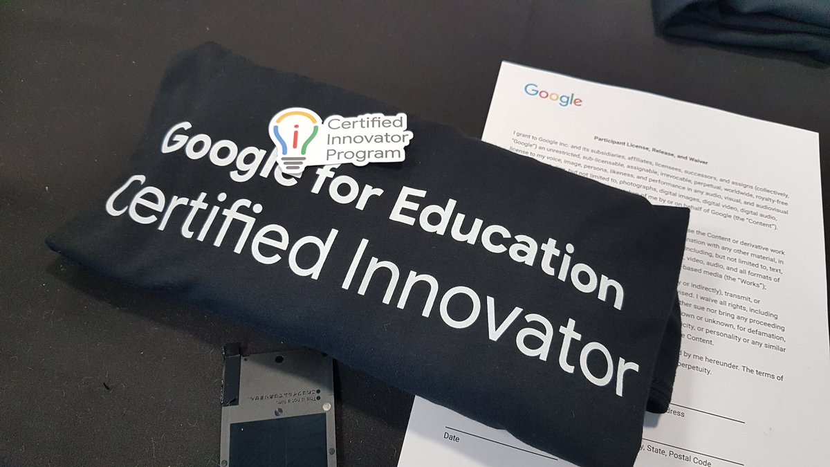 Mrs Cooper is off to the Google Innovator Academy this week #syd19