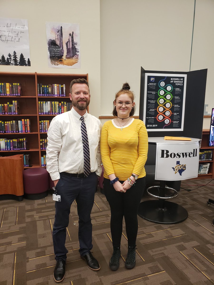 Evening with the Experts hosted by <a href="/EMSISD/">EMS ISD</a> was fantastic. Boswell AP Capstone had great displays to show off all their hard work <a href="/boswellhs/">Boswell High School</a> <a href="/CaseyGause1/">Casey Gause</a>