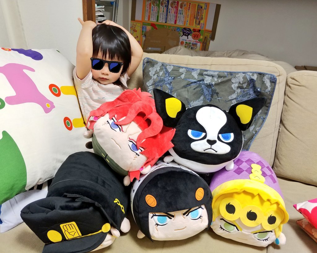 ぽてコロマスコットBIG クッション ジョジョの奇妙な冒険 ぬいぐるみ