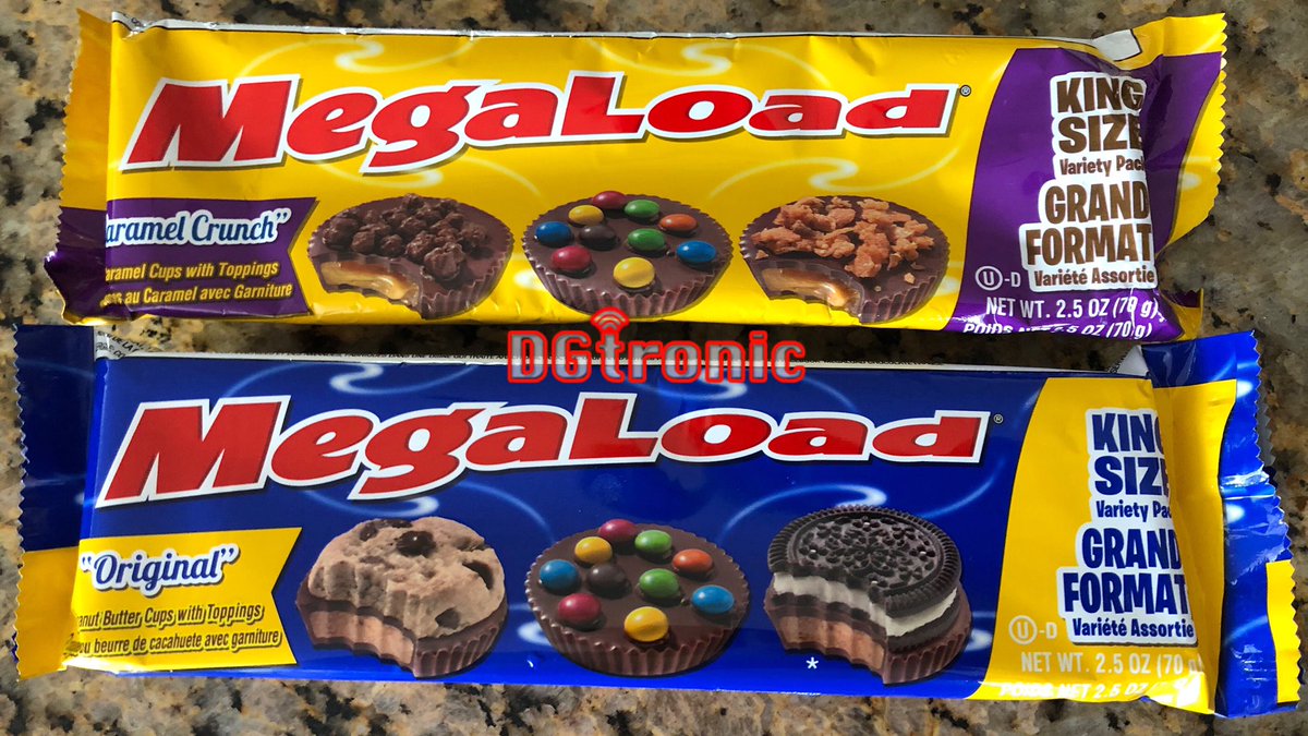 dgtronic's tweet image. I’ve been wanting to try these for a few years now !! #megaload #snacks #junkfood #foodporn Stay Tuned to youtube.com/dgtronic for the review COMING SOON #chocolate #peanutbutter     @megaloadchoc