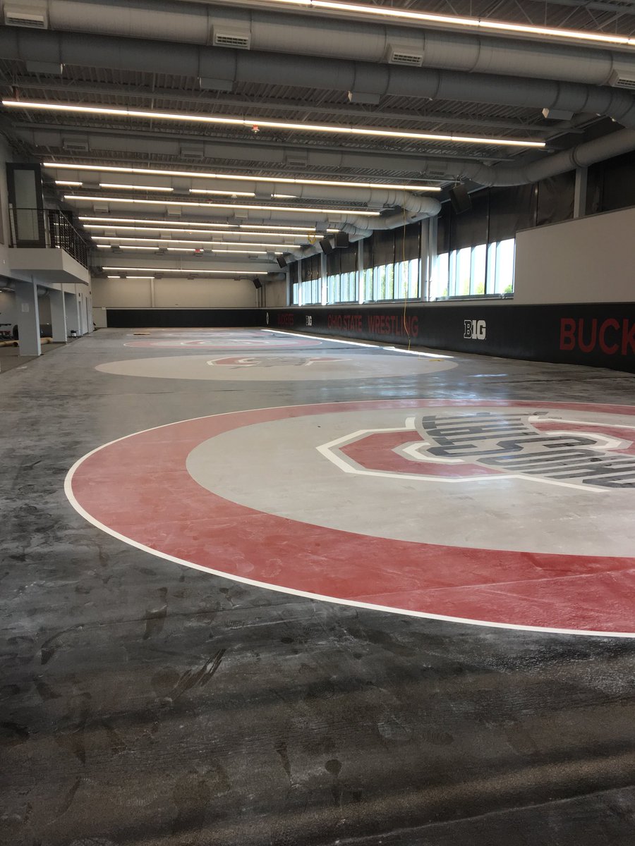 100 years of <a href="/wrestlingbucks/">Ohio State Wrestling</a> to get to this point. We stand on the backs of each coach and every student-athlete that brought pride to THE Ohio State wrestling program. We open soon! #positiveinfinity