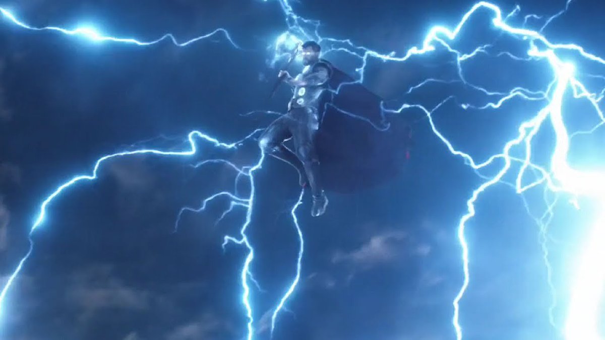 молния человек воздух