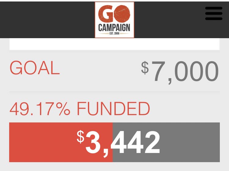 socalmom2four's tweet photo. Amazing! $3,442!! Almost halfway to our goal and we have 2 weeks to go! Woo hoo! ❤️🎉❤️ 
https://t.co/c9GW8LLbkz

#RobertPattinson #weGOforRob #GOgive #AmbassadorRob @thegocampaign @RobPBirthdayPro https://t.co/iaZsTqvAjP