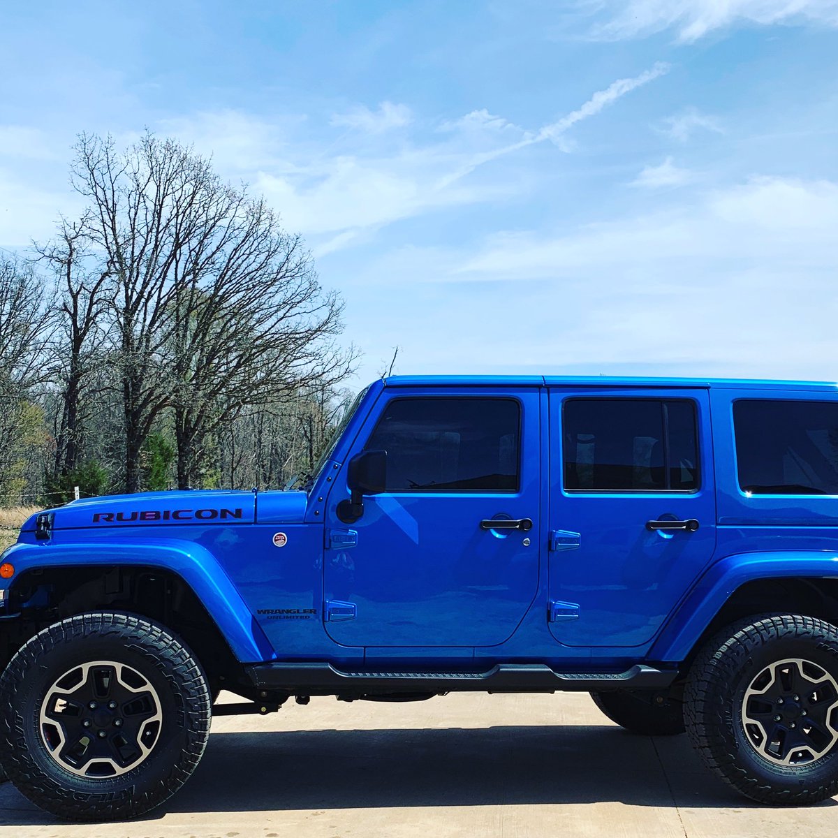 Traded my Dune Sahara “Hot Mess” for Hydro Blue Pearlcoat Rubicon (no name yet.) Pretty excited!!!