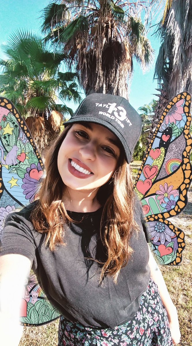 megggswift13's tweet image. When swifties who don&apos;t live in Nashville get creative 🦋💗 ladies and gents comment with all your wings! @taylorswift13 I LOVE YOU!!! @taylornation13 #TaylorSwiftIsBack #MEmural