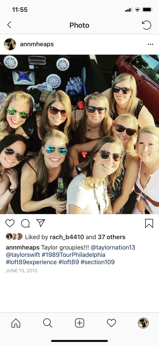 annmkolla's tweet photo. @taylornation13 Here is our “Swifties” group chat! We’ve been fans since day 1! https://t.co/RnuEzxcUZ9