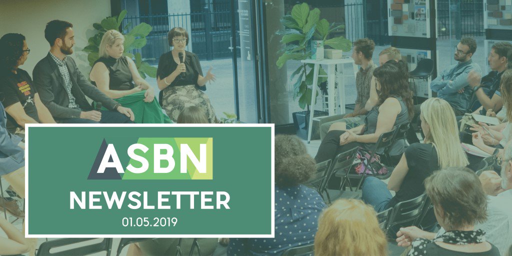ADL_SBN's tweet photo. ASBN Newsletter - 01.05.2019 - https://t.co/dGXgUqnJMq

ASBN Spotlight Event is Next Week / Living Building Conversation #16 Podcast is Online / Other Events of Interest https://t.co/G1DLIWK51m