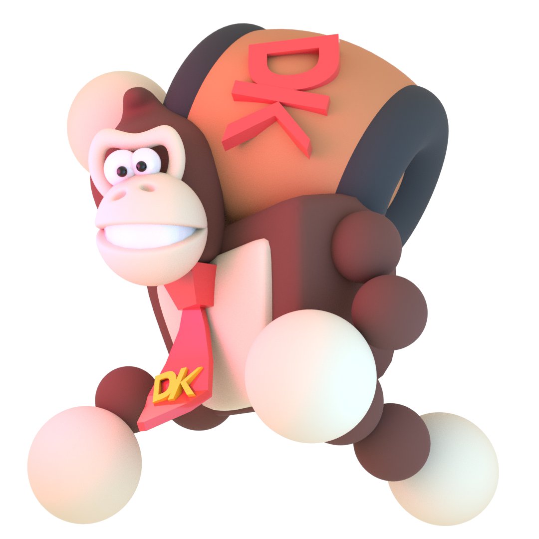 Donkey Kong !!!! Trans rights!!!

Render for the SmashingCancer charity livestream, May 26th @ Twitch.tv/Tnt_Fist