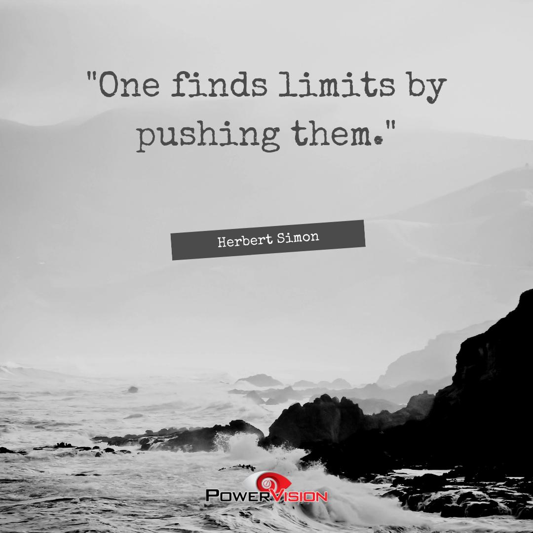 Don't be afraid to push your limits! Great things will happen once you've done it. 

#personalgrowth