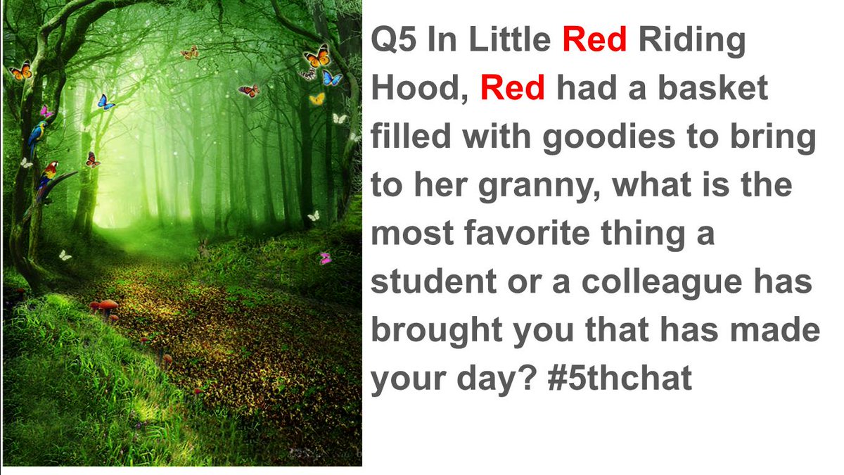 tikaee's tweet photo. Question #5 I love this chat!  #5thchat https://t.co/KxslssvSwa