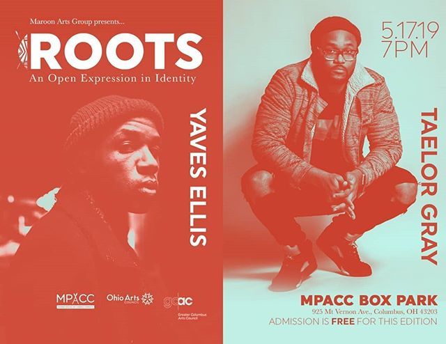 maroonartsgroup's tweet photo. ROOTS featuring @yavesellis & @taelor_gray | This is a DOUBLE feature to open up our BoxPark season!!!
This will be 🔥🔥🔥🔥
•••
#MAGLand #ROOTS #MaroonArtGroup ##Creative #Effective #Relevant #Arts #OpenExpression #AsSeenInColumbus https://t.co/LOm2uoIGtA https://t.co/UY7DG72i9N