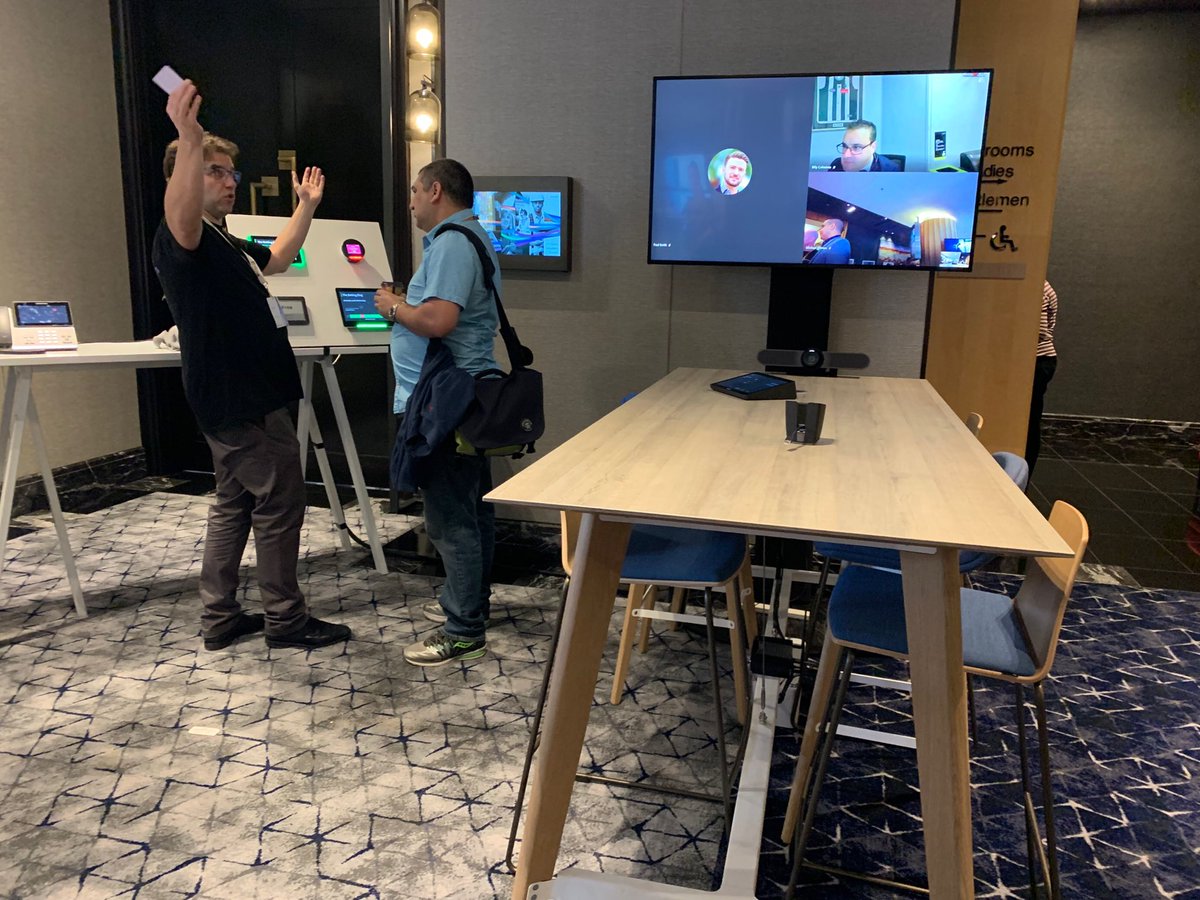 ICommAUS's tweet photo. It’s a busy day with the #PeopleOfIComm today: 3 events, 2 here in our office in North Melbourne with @PolyCompany (Dr Libby Sander &amp; Habitat Soundscaping) and 1 in Sydney at the Jamieson Hotel with @MicrosoftAU (Innovation Forum). #techlife #EmployeeExperience #EX https://t.co/eBE315JAQ6