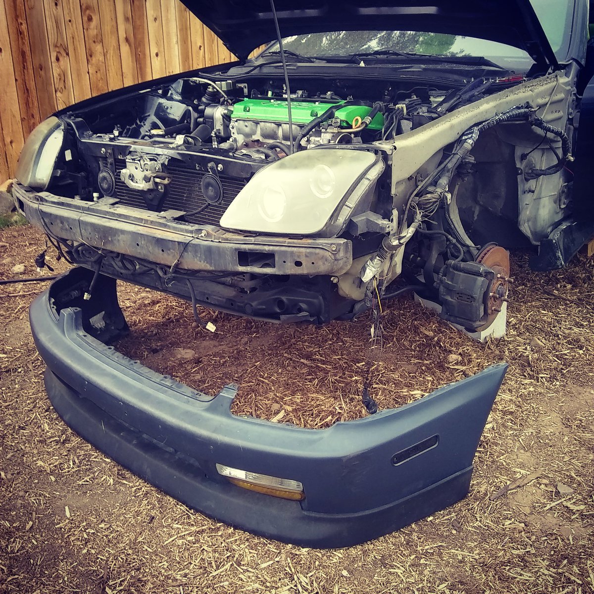 MyCarDIY's tweet photo. π οΈ Front end torn apart in preparation for driver side tuck! π
#AcidDragon
#SickSpeed sponsoredΒ
#Honda #Prelude #BB6 #H22A #PreludeNation #5thgenprelude #LudeBehavior #HondaLove #HondaDaily #HondaNation #VTEC #VTECclub #JDM #Slammed https://t.co/zXVfQ2tUMT