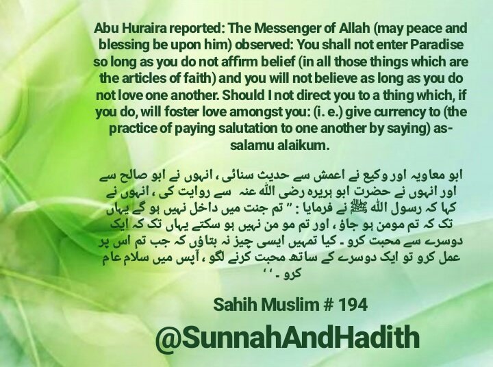 SunnahAndHadith's tweet photo. Book: Sahih Muslim
Kind: Sahih
Reference No: 194

#Hadith https://t.co/2xv44IpIyg